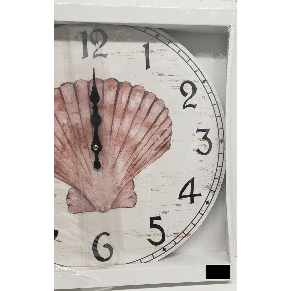 Round Wooden Kitchen Wall Decorative Clock,12